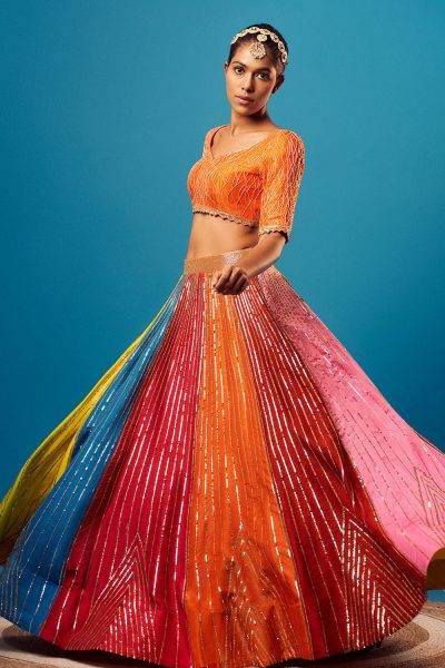 Multi Lehenga Set
