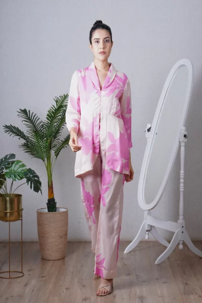 Candy Pink Blazer Set